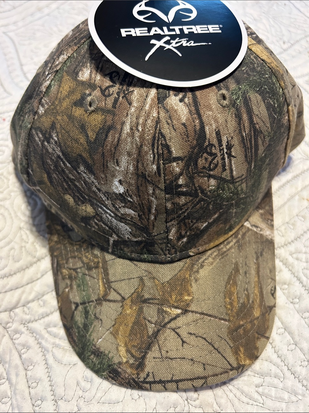 Realtree Xtra Men's Camo Baseball Hat - Brown/Green/Tan